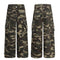 Men's Camouflage Cotton Straight-Cut Work Trousers