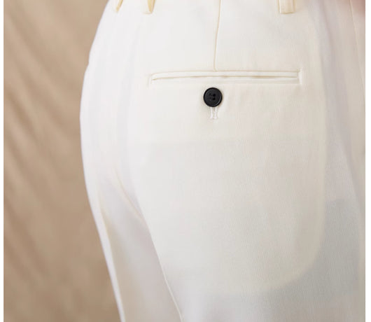 Pantalones de Cintura Alta con Corte 3D - Image 12