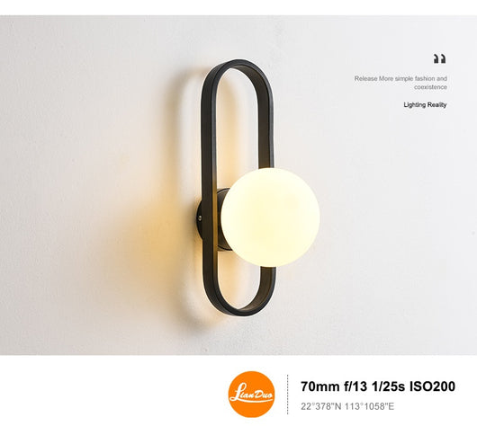 Lámpara de Pared Minimalista para Dormitorio y Pasillo - Image 12