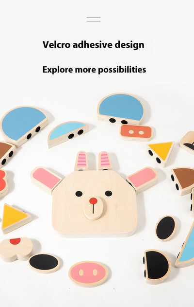Cubo de Cambio de Caras - Bloques de Construcción Puzzle para Niños - Image 15