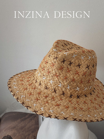 Sombrero Vaquero Retro de Paja con Estilo Occidental Auténtico - Image 9