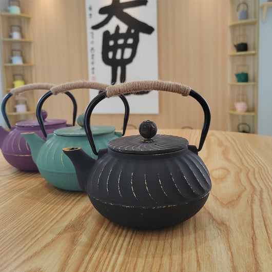 Estufa Japonesa de Colores para Tetera de Hierro - Image 4