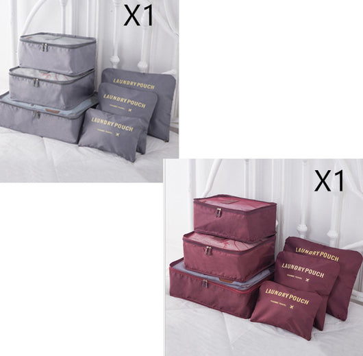 Set de 6 Bolsas Organizadoras de Viaje para Ropa - Image 33