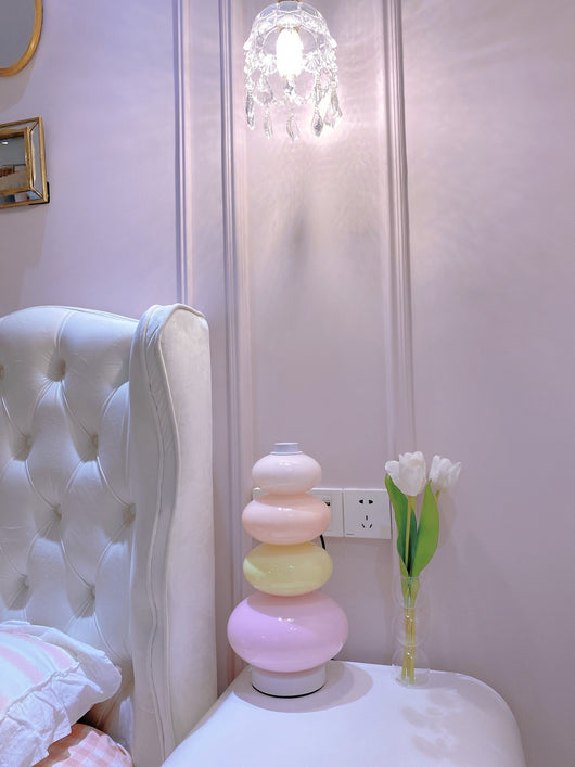 Lámpara de Piso Arcoíris de Caramelo Creativo Macaron - Image 17