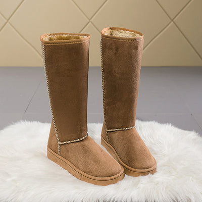 Botas de Nieve Altas para Mujer Estilo Europeo y Americano - Image 3