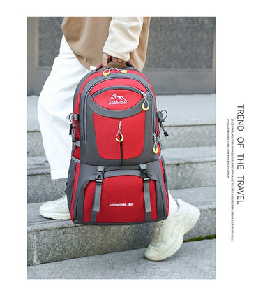 Mochila de Montaña 60L de Gran Capacidad para Senderismo Hombre y Mujer - Image 29