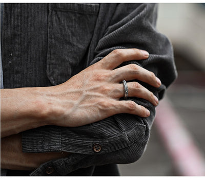 Anillo Astronómico Transformable para Hombre - Diseño Globo Celeste - Image 13