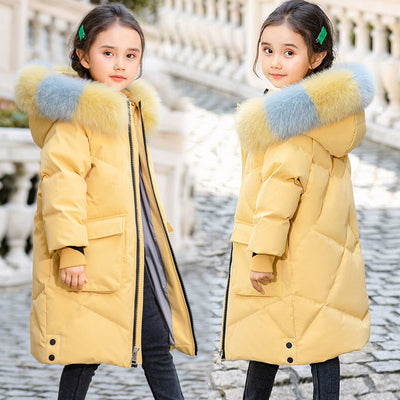 Abrigo Acolchado de Algodón para Niñas - Ropa de Invierno Infantil - Image 5