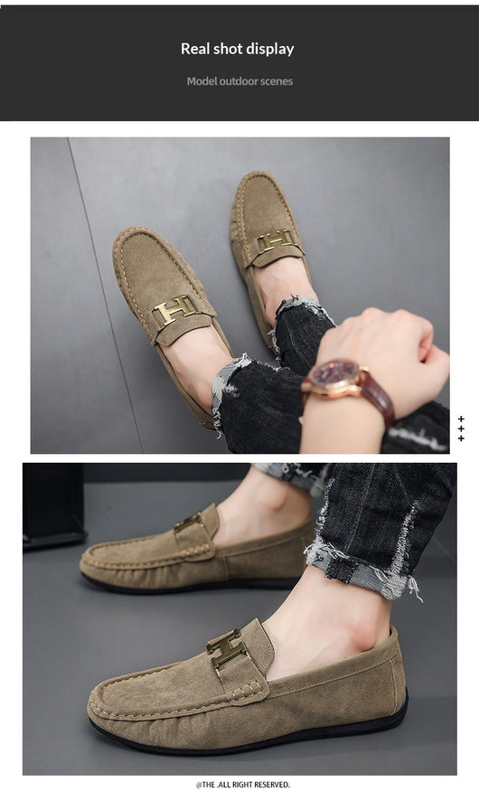 Zapatos Casuales de Cuero Estilo Británico para Hombre - Colección Primavera - Image 19