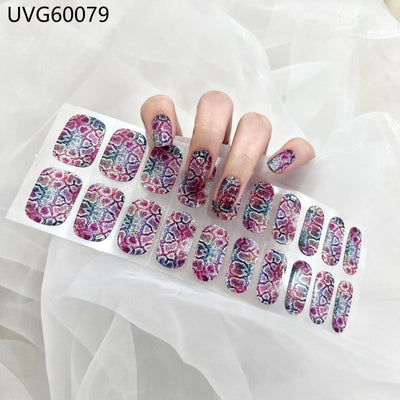 Pegatinas de Gel UV Semicuradas - Parches de Uñas Profesionales - Image 76