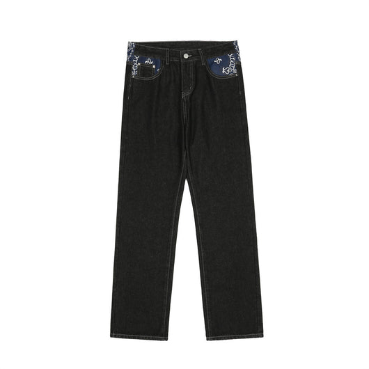 Pantalones Rectos Sueltos Tendencia Moda Americana - Image 7