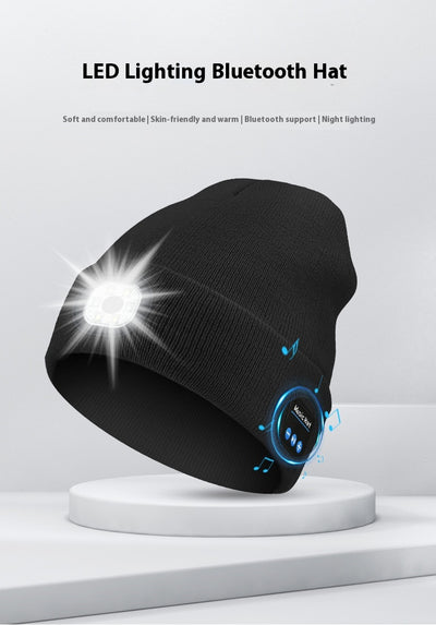 Gorro Tejido LED Recargable con Luz Removible y Lavable - Image 21