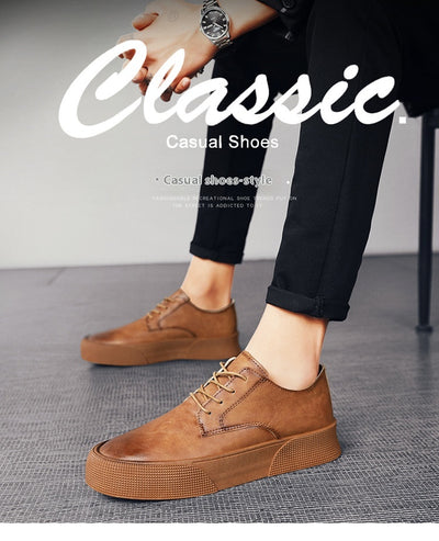 Zapatos Casuales Coreanos con Plataforma y Cordones - Image 9