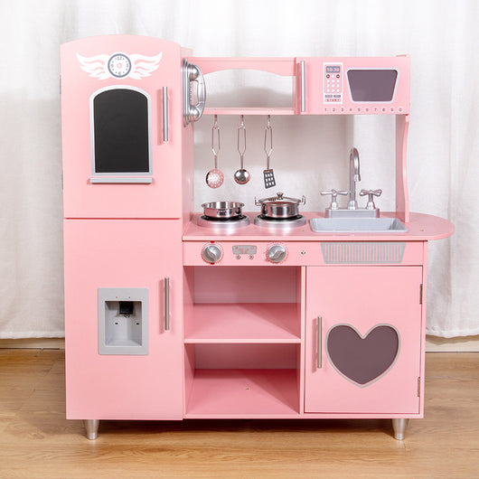 Cocina de Juguete Infantil de Madera con Accesorios Realistas - Image 6