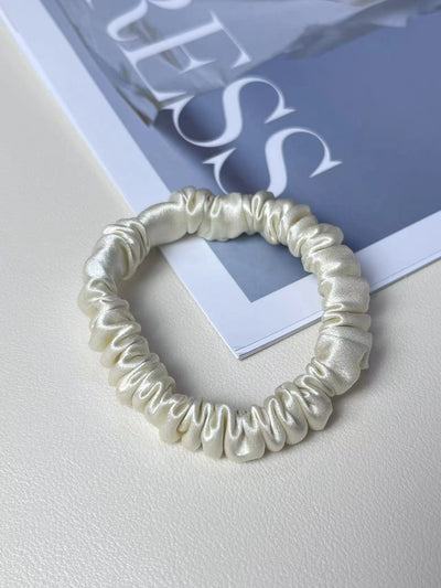 Anillo Elástico de Seda para Cabello - Suave sin Marcas - Image 35