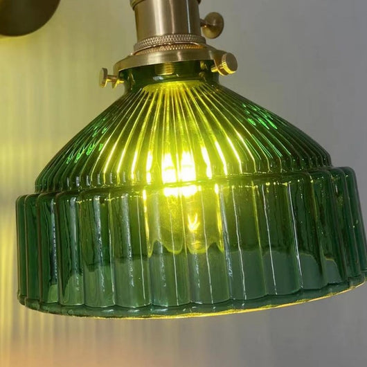 Lámpara Colgante Nórdica Retro con Cristal y Latón - Image 7