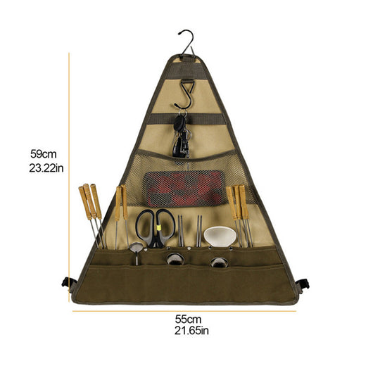 Set de Utensilios de Camping Plegables con Bolsa Portátil - Image 16