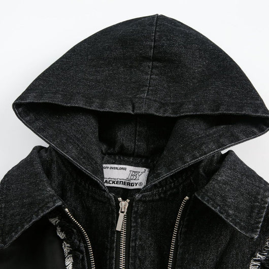 Chamarra Hoodie Retro Americana con Costura Industrial Reforzada - Image 4