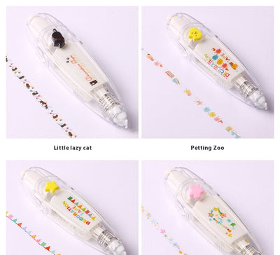 Cinta Correctora Divertida con Diseños Animados - Image 49