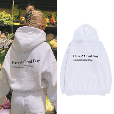 Sudadera Holgada con Letras para Mujer - Image 11