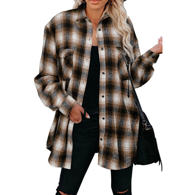 Cardigan Holgado de Cuello Abierto Talla Media - Image 14