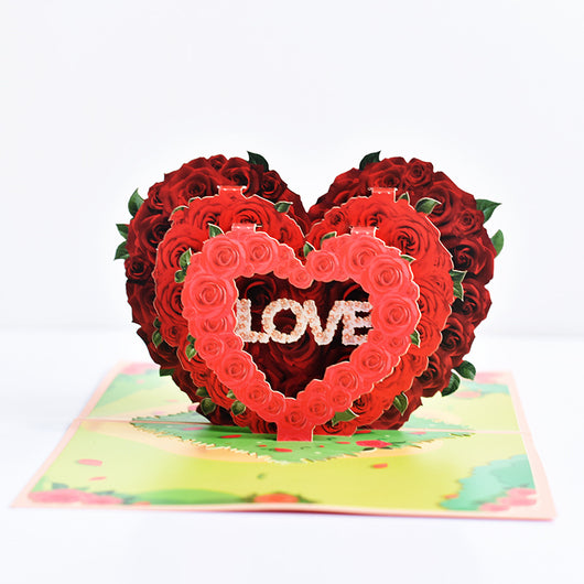 Tarjetas Pop-Up 3D Flores - Invitaciones de Boda, Cumpleaños y Aniversario - Image 8