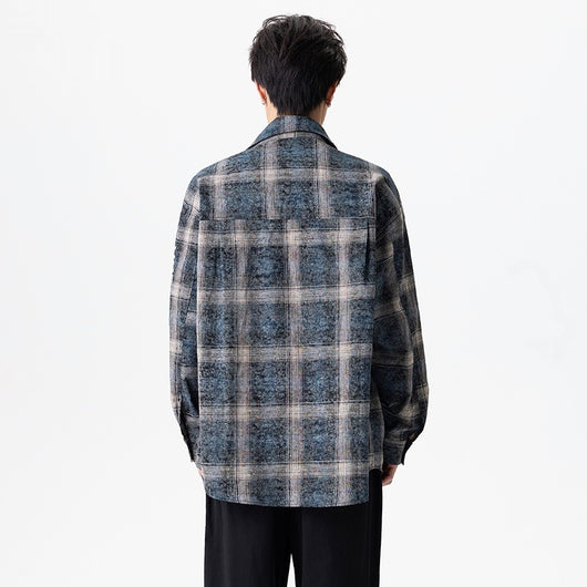 Camisa Casual a Cuadros para Hombre - Estilo Versátil - Image 4