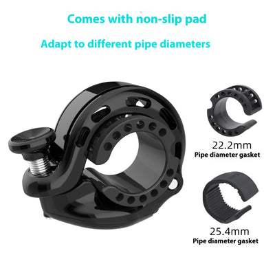 Timbre de Bicicleta Antirrobo de Aluminio con Posicionamiento para Montaña - Image 10