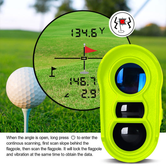 Telémetro Láser Profesional con Tecnología Infrarroja para Golf y Deportes Outdoor