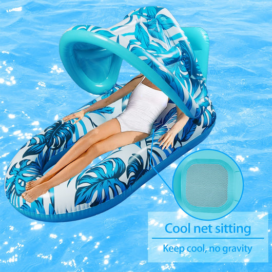 Colchoneta Flotante Reclinable para Piscina y Playa - Image 15