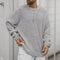 Sudadera Holgada Cuello Redondo Manga Larga para Hombre