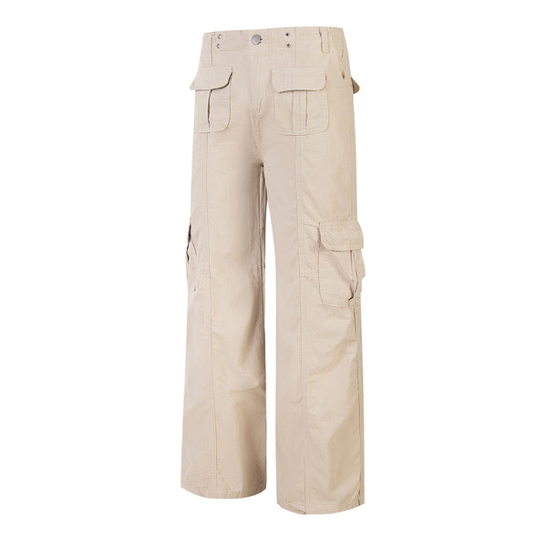 Pantalones de Trabajo Holgados con Múltiples Bolsillos para Hombre