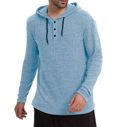 Sudadera con Capucha y Botones - Comodidad Casual para Todos los Días - Image 11