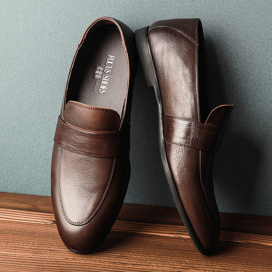 Mocasines de Cuero Suave para Hombre - Comodidad Casual - Image 12