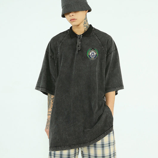 Polo Manga Corta con Bordado para Hombre - Image 15