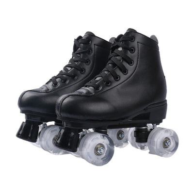 Patines de Cuatro Ruedas con Luces LED y Freno en Talón - Image 3