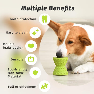 Juguete Dispensador de Premios para Perros Agresivos - Hueso Resistente de Goma Natural - Image 10