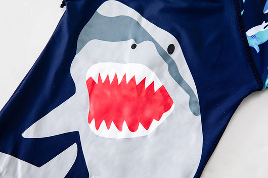 Traje de Baño Infantil Protector Solar con Sombrilla Integrada - Image 13