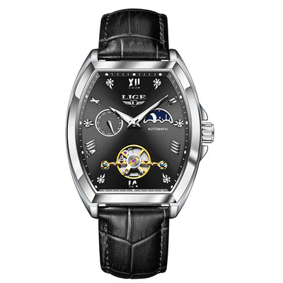 Reloj Mecánico Tourbillon para Hombre Multifuncional Resistente al Agua - Image 10