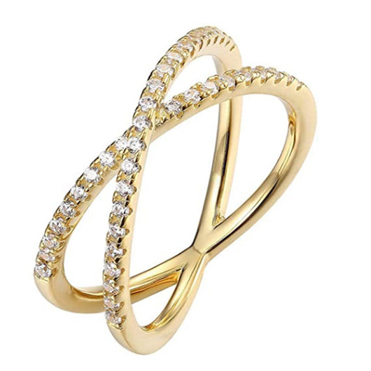 Anillo Vintage Francés Entrecruzado para Mujer - Image 5
