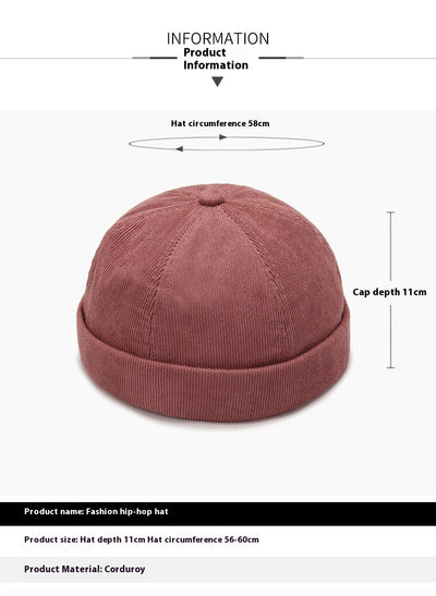 Gorro Estilo Japonés con Personalidad - Beanie Casual para Hombre - Image 23