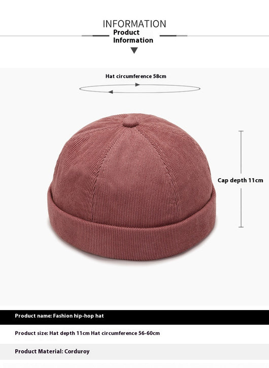 Gorro Estilo Japonés con Personalidad - Beanie Casual para Hombre - Image 23