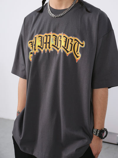 Camiseta Retro de Algodón Estampada para Mujer - Estilo Americano Clásico - Image 5