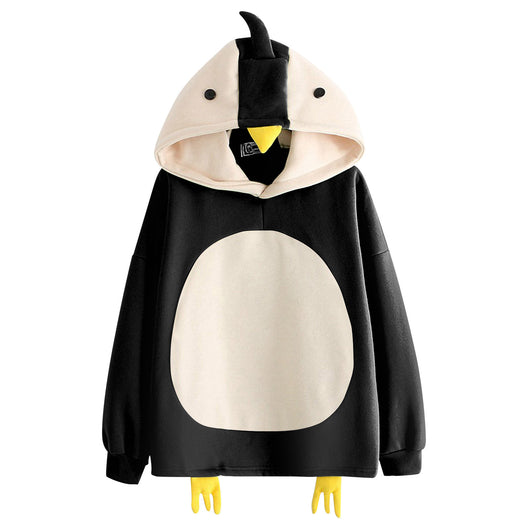Sudadera con Capucha de Felpa para Mujer con Diseño de Pollito Adorable - Image 12