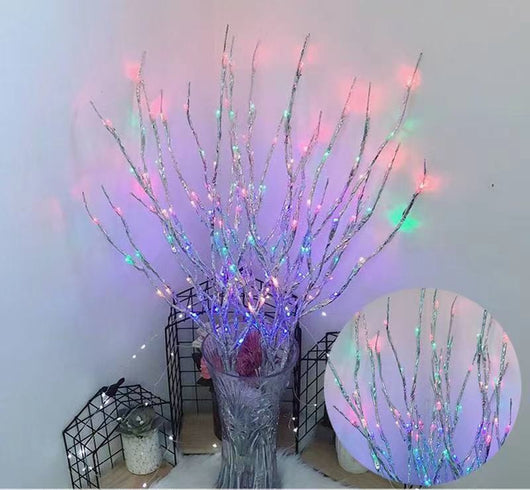 Lámpara Decorativa LED con Rama Simulada para Ambientes - Image 8