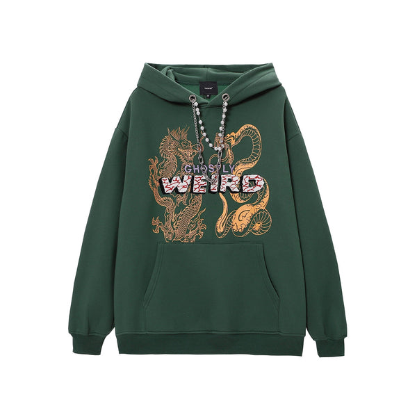 Sudadera Hip Hop Dragon con Collar Integrado - Image 6