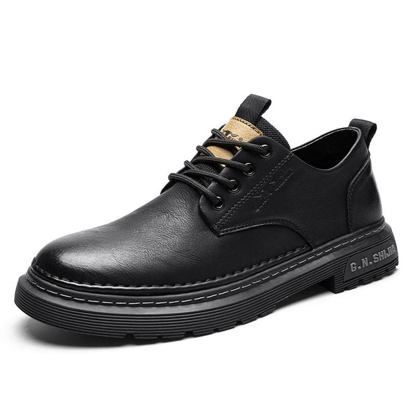 Botas Casuales de Cuero Transpirable para Hombre - Estilo Martin Verano