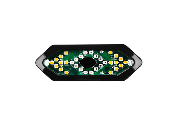 Luz Trasera de Bicicleta con Control Remoto, Claxon y Recarga USB