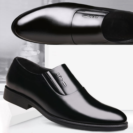 Zapatos de Vestir Elevadores 6cm Punta Fina Cuero Genuino Hombre - Image 14