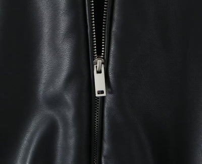 Chaqueta de Cuero PU para Motociclista Estilo Pan - Image 17